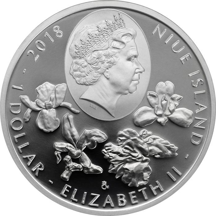 Stříbrná mince Ohrožená příroda - Tolije bahenní 2018 Proof