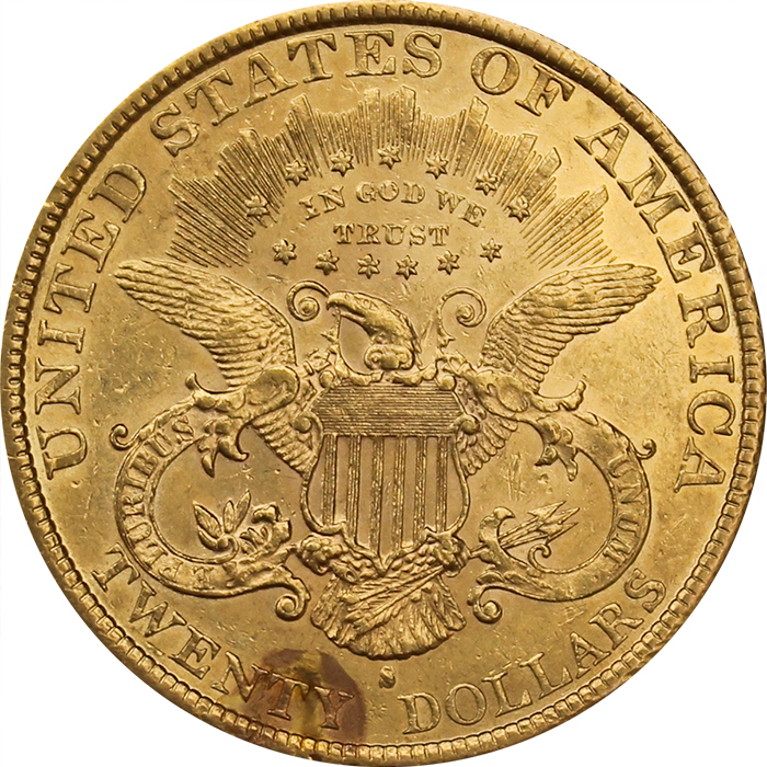 Zlatá mince American Double Eagle Liberty Head 1895