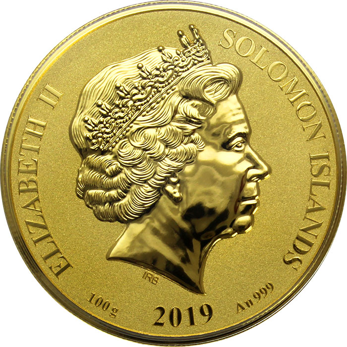 Zlatá mince Katedrála svatého Pavla 2019 Proof