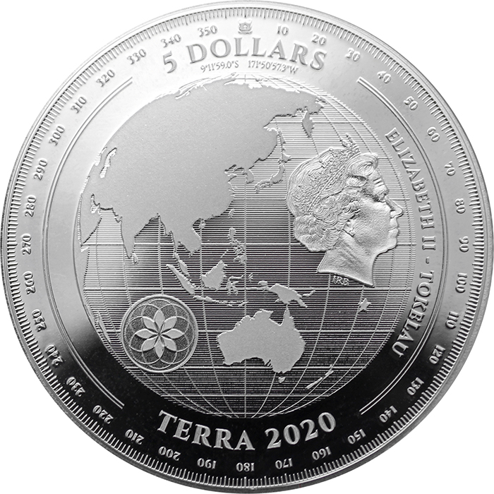 Strieborná minca Terra Tokelau 1 Oz 2020