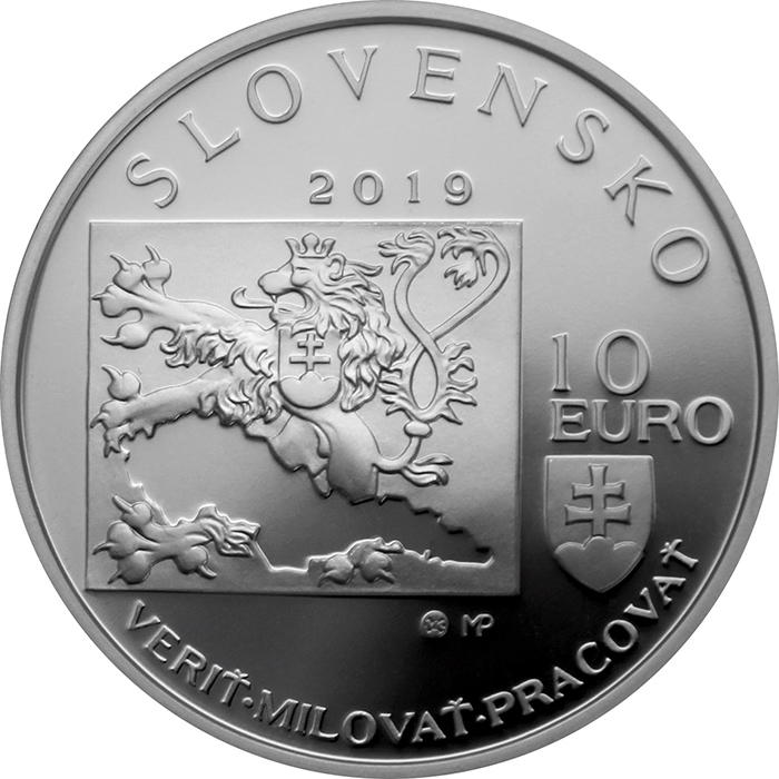 Stříbrná mince Milan Rastislav Štefánik - 100. výročí úmrtí 2019 Proof