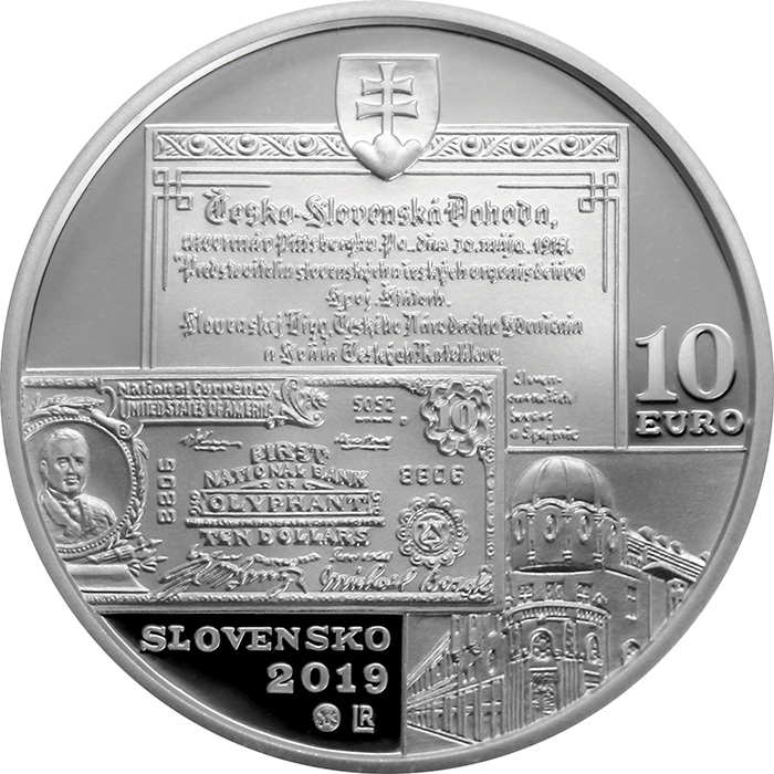 Stříbrná mince Michal Bosák - 150. výročí narození 2019 Proof