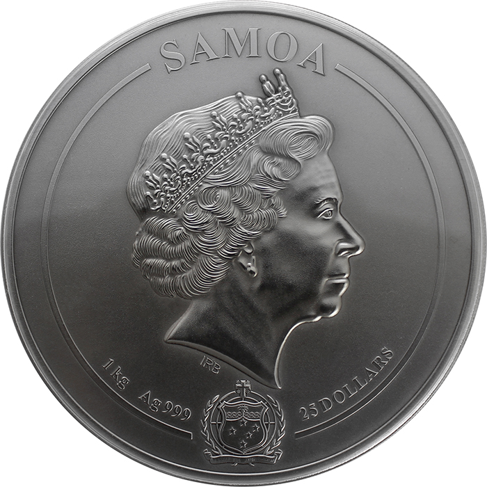 Stříbrná mince 1 kg dědictví Egypťanů 2019 Antique Standard