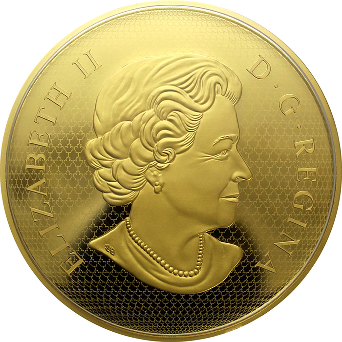 Zlatá mince 5 Oz Výr virginský 2018 Proof 