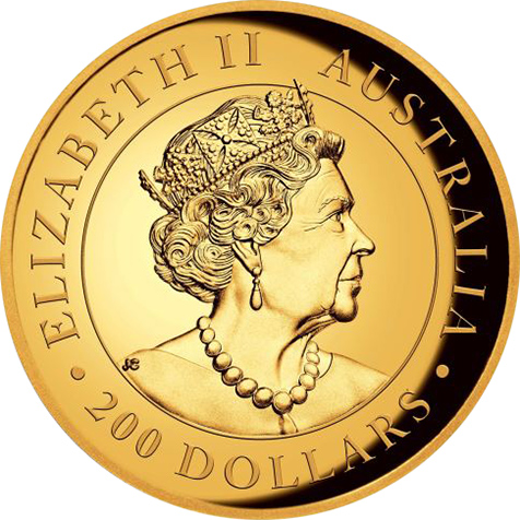Zlatá minca 2 Oz Orol klínochvostý High Relief 2019 Proof