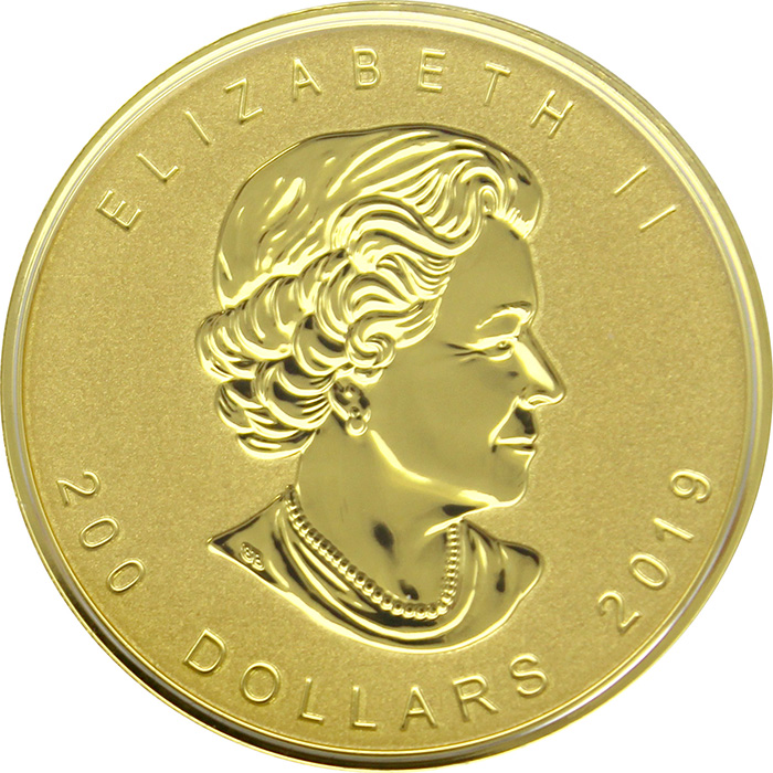 Zlatá mince Maple Leaf 1 Oz - 40. výročí 2019 Proof