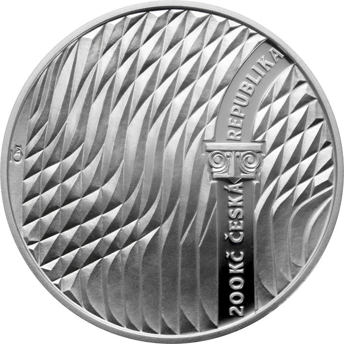 Stříbrná mince 200 Kč Založení SUPŠ sklářské v Železném Brodu 100. výročí 2020 Proof