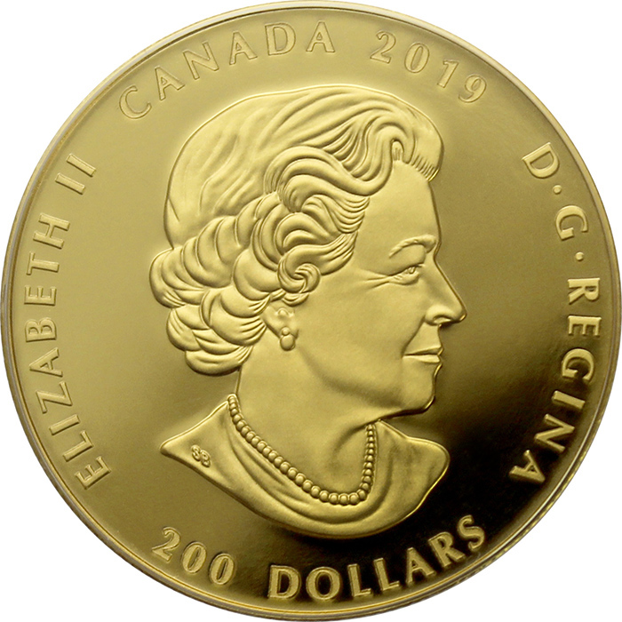 Zlatá mince Oslava rozmanitosti Kanady: Světlo & prosperita 1 Oz 2019 Proof