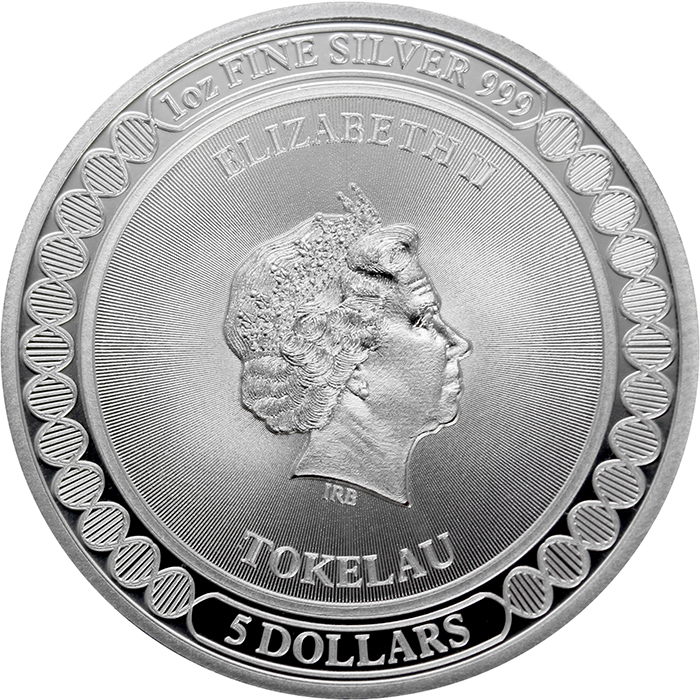 Strieborná investičná minca Equilibrium Tokelau 1 Oz 2019