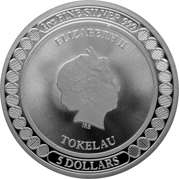 Stříbrná mince Equilibrium Tokelau 1 Oz 2019