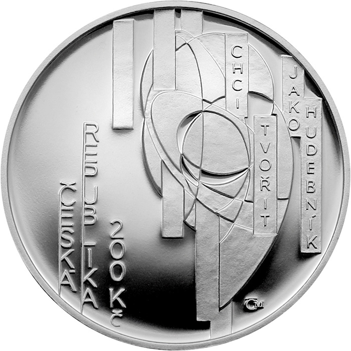Stříbrná mince 200 Kč František Kupka 150. výročí narození 2021 Proof