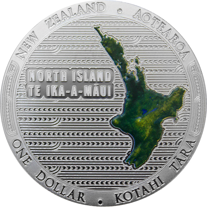 Sada dvou stříbrných mincí Nový Zéland 2 x 1 Oz 2020 Proof