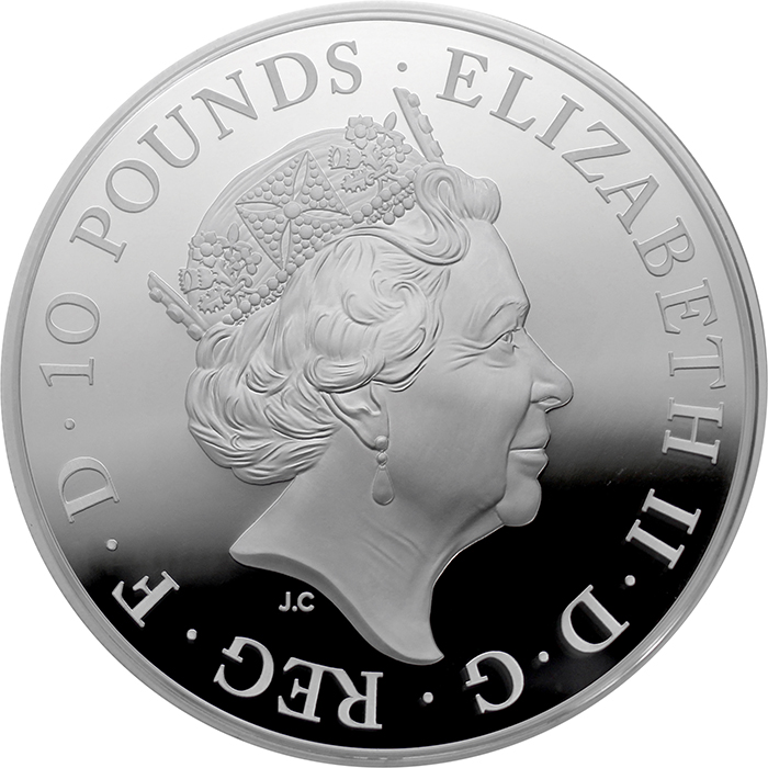 Stříbrná mince 10 Oz White Horse of Hanover 2020 Proof