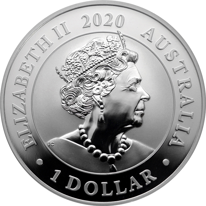 Stříbrná investiční mince Australian Swan 1 Oz 2020