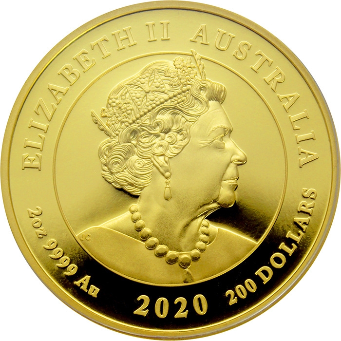 Zlatá mince 2 Oz 75. výročí konce 2. světové války 2020 Proof