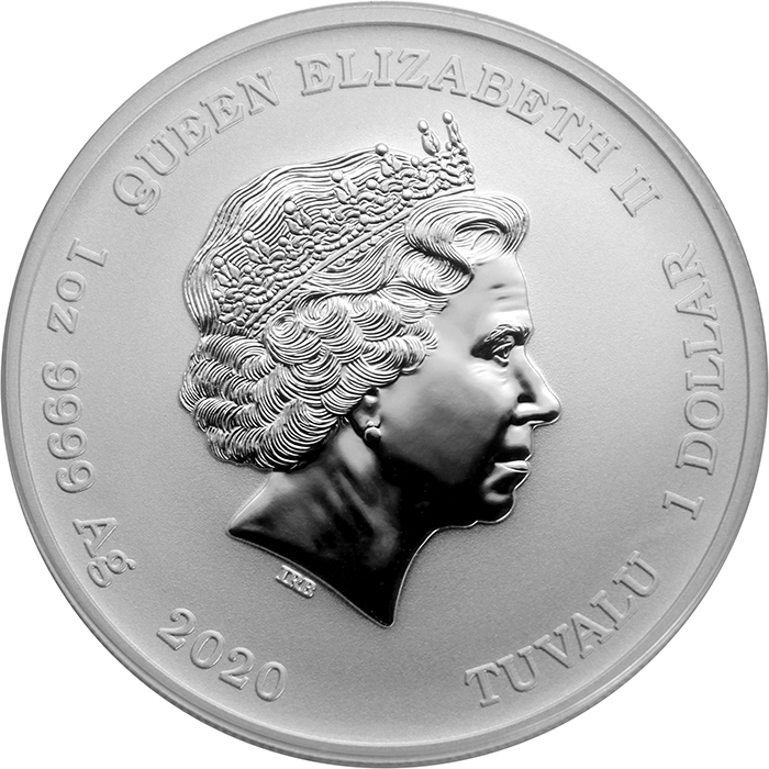 Stříbrná investiční mince Black Flag - Royal Fortune 1 Oz 2020