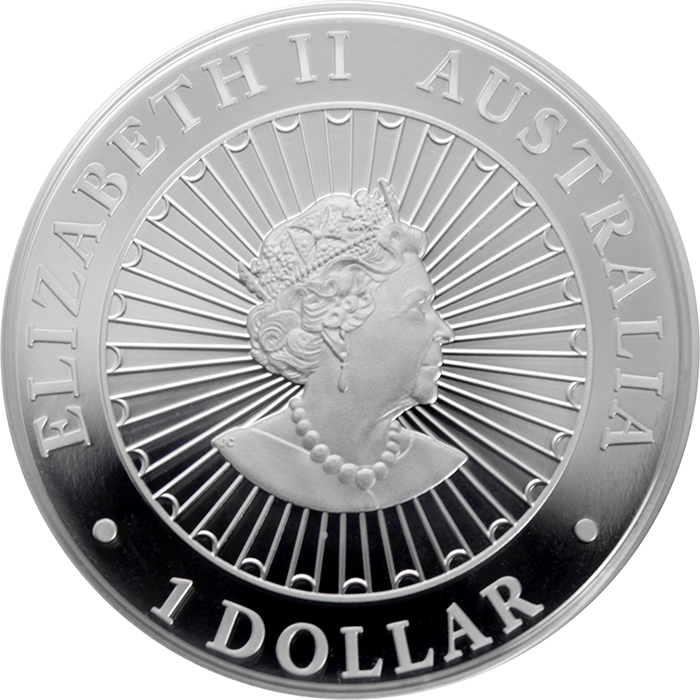 Stříbrná mince Great Southern Land Austrálie 1 Oz Opál 2020 Proof