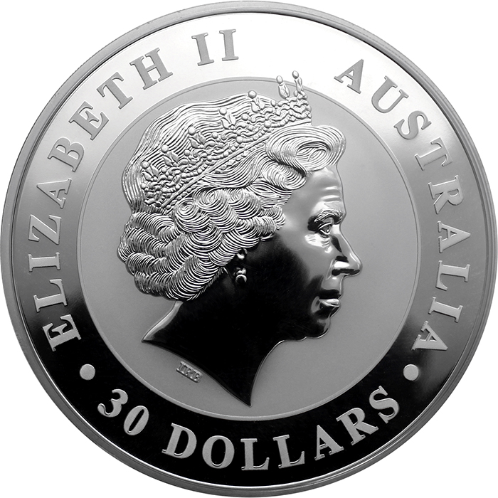 Stříbrná investiční mince Kookaburra Ledňáček 1 Kg 2016