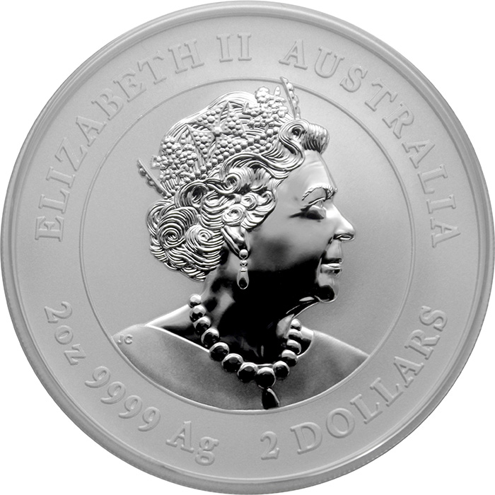 Stříbrná investiční mince Year of the Ox Rok Buvola Lunární 2 Oz 2021