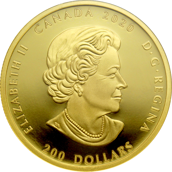Zlatá mince Kanadský diamant Ultra high relief 2020 Proof