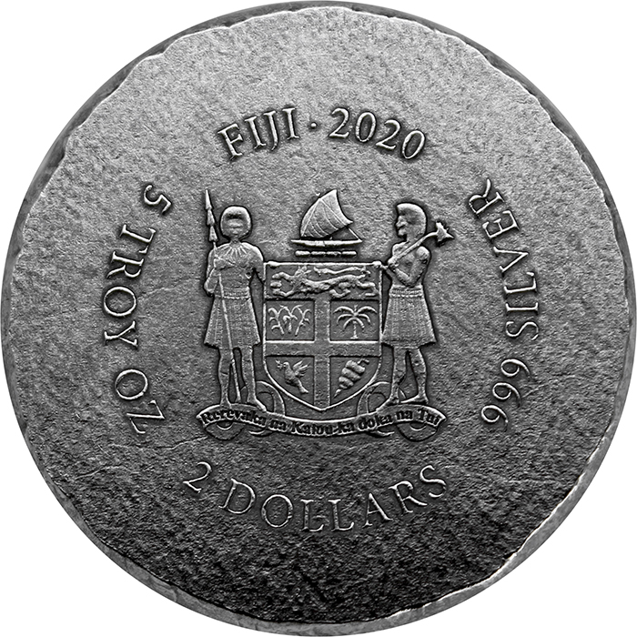 Stříbrná investiční mince 5 Oz Terakotová armáda 2020 Antique Standard