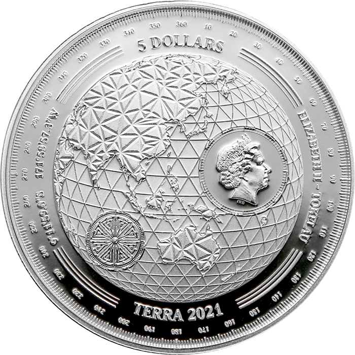 Stříbrná mince Terra Tokelau 1 Oz 2021