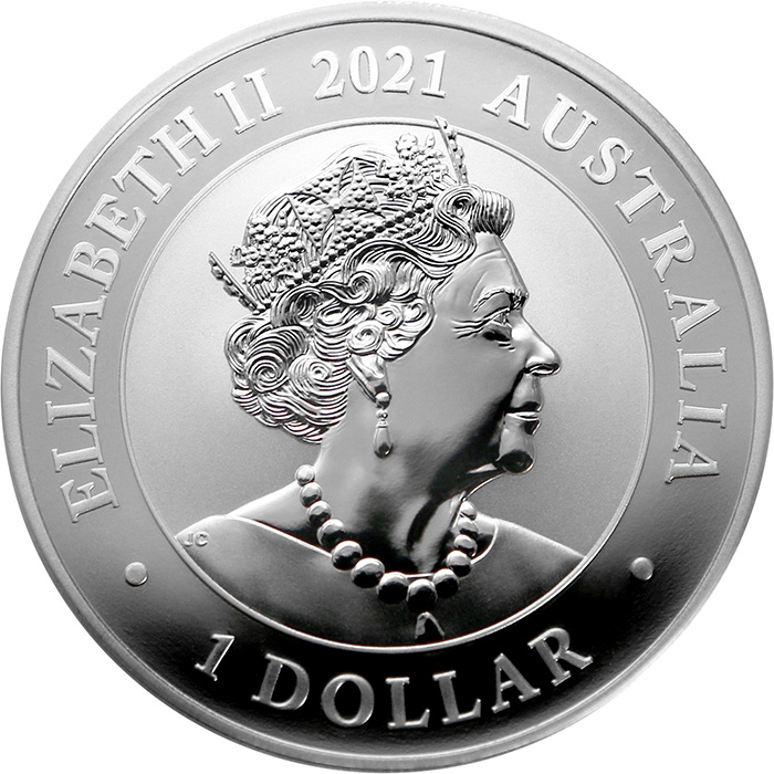 Stříbrná investiční mince Australian Swan 1 Oz 2021