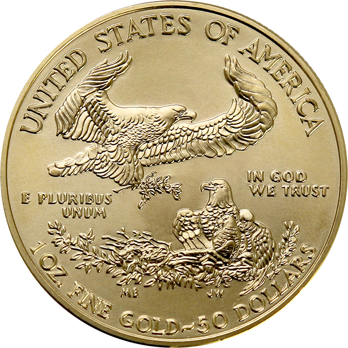 Zlatá investiční mince American Eagle 1 Oz Typ 1