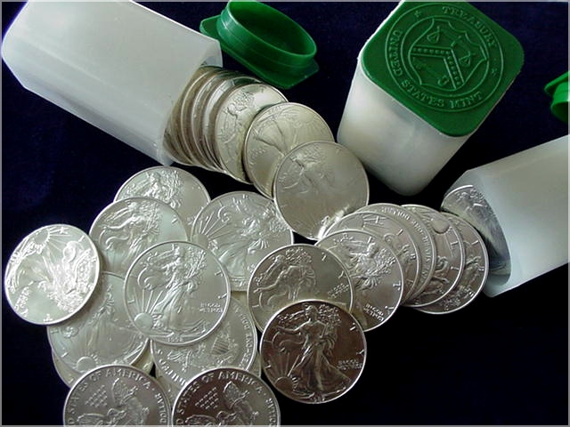 Stříbrná investiční mince American Eagle 1 Oz (Odběr 100 Ks a více) Typ 1