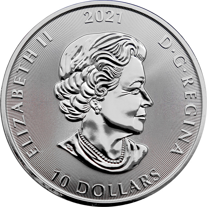 Stříbrná investiční mince Vlkodlak 2 Oz 2021