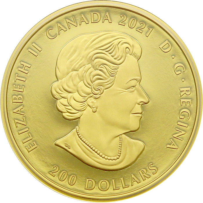 Zlatá mince Zlatá horečka na Klondiku - 125. výročí 1 Oz 2021 Proof