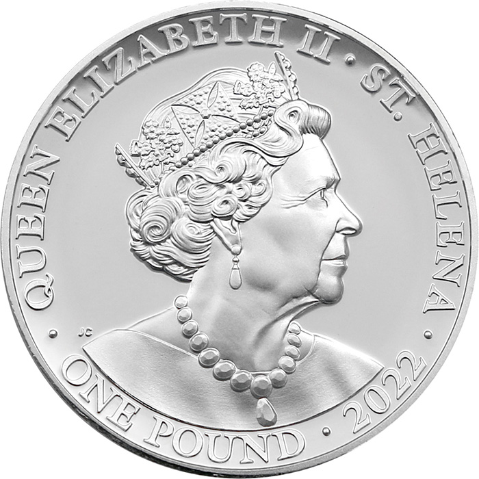 Strieborná minca Cnosti kráľovnej - Dobročinnosť 1 Oz 2022 Proof