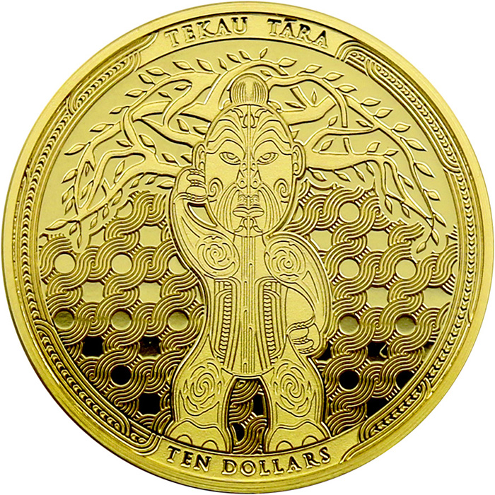 Tane Mahuta - Takau Tara - Sada zlatých mincí 2022 Proof