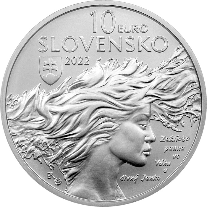 Stříbrná mince Janko Kráľ - 200. výročí narození 2022 Standard