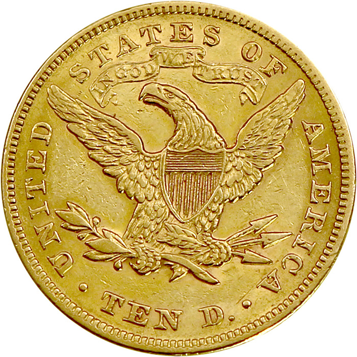 Zlatá minca 10 Dolar American Eagle Liberty Head 1879