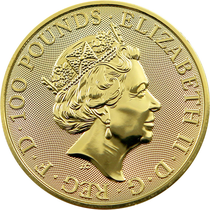 Zlatá investiční mince Royal Arms 1 Oz 2022