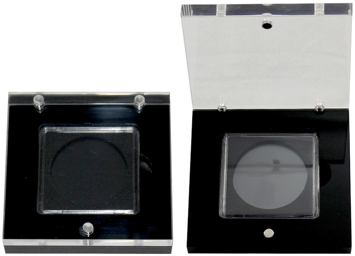 Univerzálna akrylová krabička pre jednu mincu do váhy 1 unca