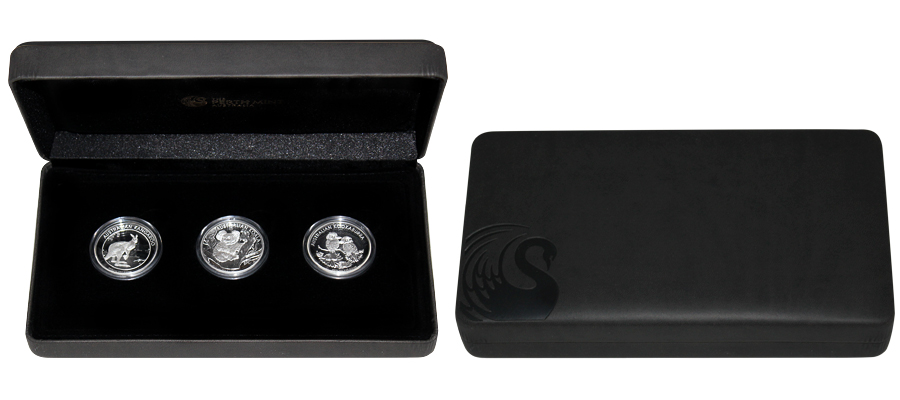 Australian High Relief Collection Sada stříbrných mincí 2013 Proof