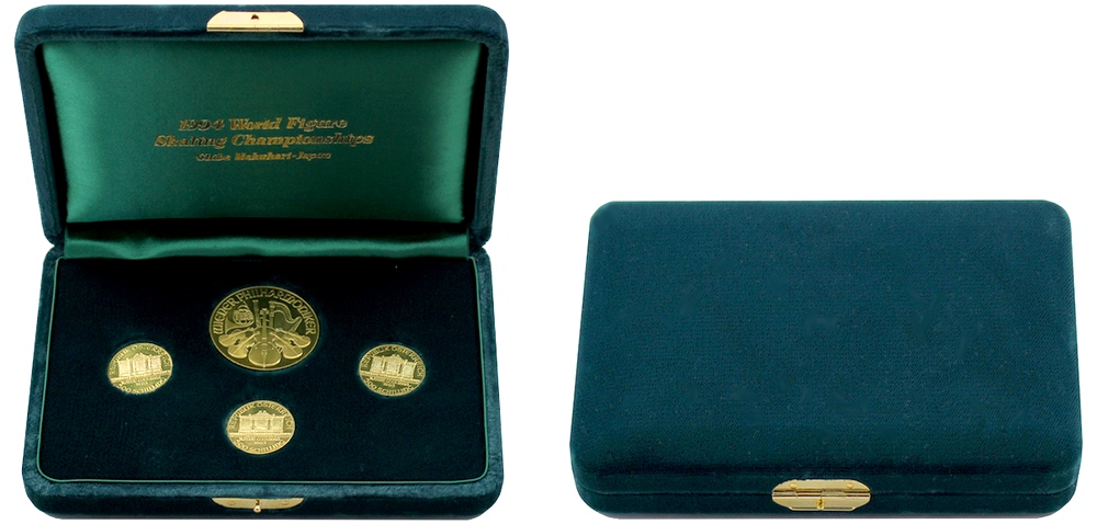 Wiener Philharmoniker Sada zlatých mincí 1993