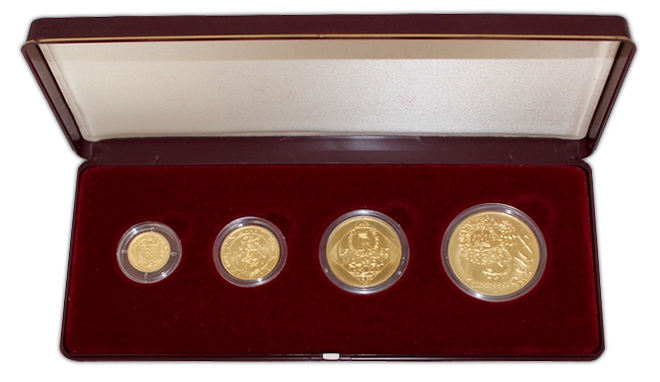 Zlaté mince Sada Koruna Česká 1995 Standard 