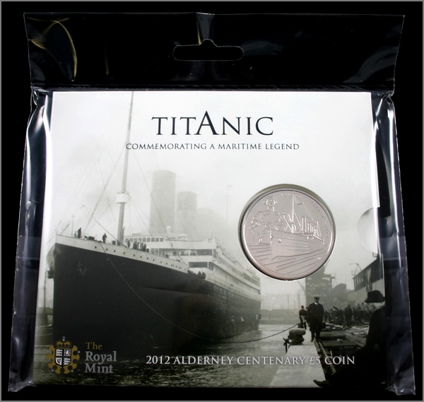 Mědinikl mince Titanic 100. výročí 2012 Standard
