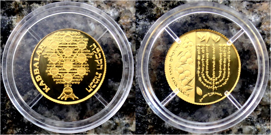 Nejmenší zlatá medaile Kabala 2009 Proof