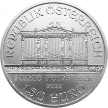 Stříbrná investiční mince Wiener Philharmoniker 1 Oz