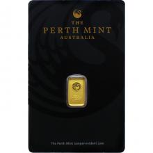1g Perth Mint Investičná zlatá tehlička