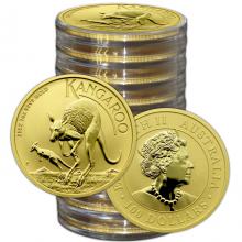 Zlatá investiční mince Kangaroo Klokan 1 Oz (Odběr 10 Ks a více)