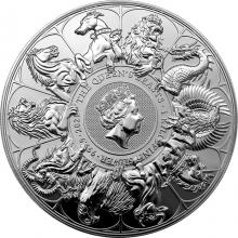 Strieborná investičná minca 1 Kg The Queen's Beasts 2021