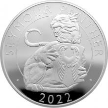 Strieborná minca 5 Oz Seymour Panther 2022 Proof