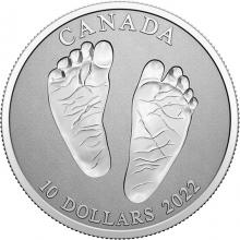 Stříbrná mince Vítej na světě 2022 Proof (.9999)