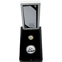 Panda Prestižní sada zlaté a stříbrné mince Diamond Edition 2014 Proof