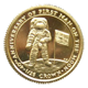 Nejmenší zlatá mince světa 40. výročí přistání člověka na Měsíci